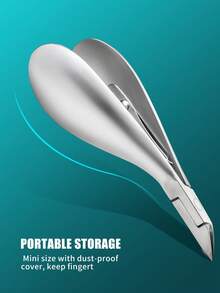 G26 专业美甲角质层钳，4毫米窄角不锈钢角质层剪，精准修剪角质层、嵌甲，保护健康组织，符合人体工学的宽手柄，防锈，易于清洁，适合家庭和美甲沙龙使用。 - 銀色 - 查看 11