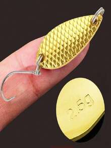 1 Set Dragon Scale Sequins, 1.5g/2.5g/3.5g Fish Scale Sequins Spoon Lure Fishing Accessories - Multicolor - View 1