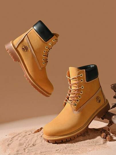 Couple Outdoor Snow Boots Men's Boots Comfortable Casual Shoes Hiking Shoes Outdoor Sports Snow Boots Hiking Boots Anti Slip Wear-Resistant Hiking Boots Warm Shoes With Fleece Lining