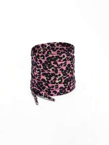 时尚个性化扁平鞋带替换装，独特蛇皮纹、豹纹动物图案涤纶编织鞋带 - 彩色 - 查看 20