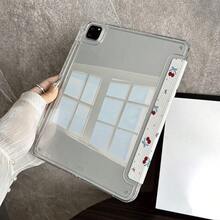 1 Piece Protective Tablet Case Folio Table Case With Pen Holder Compatible With IPad 10.9/10.2/ Air 5th Gen/Pro11/10th/9.7/Air 2/ (7th Gen)/ (8th Gen)/ Air 4/5/ Pro 11/ 10th Generation 10.9-Inch 2022 Smart Case/ Air 13(M3 2025)/ Air 11(M3 2025)/ Air 11(M3 2025)/ 11(A16 2025)/Compatible With Galaxy Tab S10+/S9/A9,Compatible With Xiaomi5/5PR/6/6PRO/7/7PRO - Multicolor - View 7