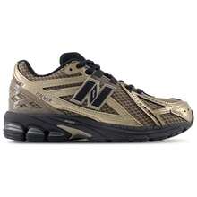 New Balance 1906R Kid ' Women's Silver Metallic Black' Low Top Lifestyle Shoes GC1906ER | Modern Street Style, Comfortable All-Day - 黑金色 - 查看 4