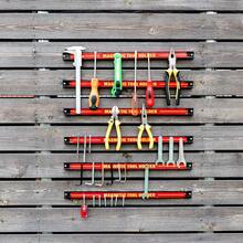Heavy-Duty 18 Inch Magnetic Tool Holder – 6 Pack Wall Mount Storage For Garage & Workshop - Red - View 2
