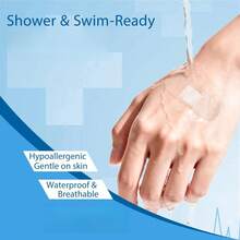 50/100/200 Pcs Clear Adhesive Bandages Waterproof PE Bulk Bandages - Multicolor - View 4