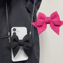 1 pieza Cordón para teléfono con lazo, Correa diagonal antideslizante para teléfono, Tipo universal - Multicolor - Ver 1