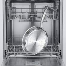 1 pieza Sartén antiadherente de acero inoxidable de 3 capas, apta para todo tipo de cocinas, calentamiento rápido y uniforme, sartén para panqueques, compatible con cocina de inducción, utensilios de cocina, wok, apta para lavavajillas, sartén antiadherente, sartén pequeña, sartén antiadherente con tapa, olla de cocina, sartén con panal, utensilios de cocina modernos, sartén de moda, sartén de alta calidad, utensilios de cocina duraderos, menaje de cocina multifuncional, sartén antiadherente, uso profesional de chef, cocina diaria, hogar y vida, cocina y comedor, utensilios y piezas de cocina - Ver 10