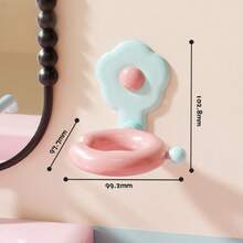 Dopamine Hair Dryer Holder Rack, Drill-Free Bathroom Wall Mount Hair Dryer Storage Organizer - Multicolor - View 7