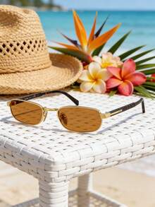 Prada Men's Large Square Frame, Black Acetate Frame, Luxurious Designer Style, Perfect For Summer Beach And Street Fashion. - Black - View 3