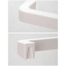 Non-Electric Plastic Wall-Mounted Shoe Rack - Non-Wooden, Suitable For Storing Slippers And Shoes, Great For Bathroom, Bedroom, Home And Dorm Use - White - View 5