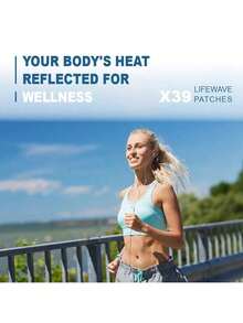 LifeWave X39 Patches- Supports Improvements Of Strength And Stamina,Body Care - Supports Improved Exercise Performance- No Or Stimulants - Innovative Patch Technology For Enhanced Wellness -30 Pieces Per Pack,Keep Your Body Healthy And Rejuvenate You - 2pcs - 查看 4