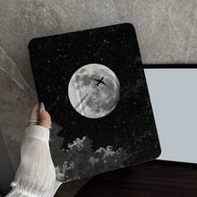 1. 星月与飞机图案平板电脑保护套，带笔槽，兼容 iPad 10.9/10.2/ Air 第五代/Pro 11/第十代/9.7/Air 2/（第七代）/（第八代）/ Air 4/5/ Pro 11/ 第十代 10.9 英寸 2022 款智能保护套/ Air 13（M3 2025）/ Air 11（M3 2025）/ Air 11（M3 2025）/ 11（A16 2025）/ 兼容 Galaxy Tab S10+/S9/A9，兼容小米 5/5PR/6/6PRO/7/7PRO - 彩色 - 查看 4