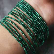 2/3/4mm Natural Stone Amethyst Tiger Eye Lapis Lazuli Beads Inlaid With Bright Pearl Jewelry Making DIY Necklace Bracelet Jewelry - Multicolor - View 33