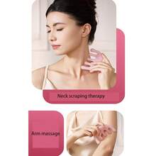 1个树脂按摩梳，头部按摩工具，用于身体放松 - 彩色 - 查看 3