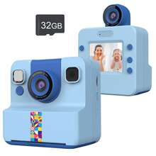 Digital Camera Resolution 1080P The Image Quality Is 48M, Multi-Functionlnstant Print Camera And The Camera Contains A Roll Of Printing Paper It Is Enlarged 8X And Can Flip The Lens 180 ° The Perfect Christmas Birthday Gift - Multicolor - View 16