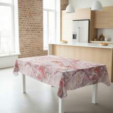 Kiva Oilcloth Tablecloth, Stain Resistant And Waterproof, Sizes From 100x140 To 300x140 Cm And Round 140 Cm - Stylish And Durable Oilcloth Tablecloth, Easy To Clean - Available In 11 Designs - 選項 8 - 查看 2