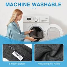 Almohada facial para cama reposacabezas de masaje almohada facial después de la cirugía ocular recuperación posterior a los ojos o bronceado en la playa durmientes propensos con diseño - Grisoscuro - Ver 7