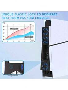 3 piezas Ventiladores de refrigeración silenciosos y de alta velocidad con luces LED de enfriamiento, refrigeración eficiente alimentada por USB, accesorio de refrigeración para PC de juegos de bajo ruido, regalo perfecto para fiestas - Ver 6