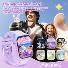 ERUN 2026 New Kids Smart Watch With 18 Fun Built-In Games, 1.83" Touchscreen, 300mAh Battery, Low Power Chip, Pedometer, Camera, Flashlight, Alarm, Photo Album, Calendar, Timer, Calculator, Stopwatch, Ideal Gift For Children - View 4