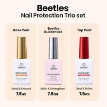 Beetles Builder Gel For Nails-Cover Nude Translucent 8 In 1 Nail Thickening Strengthening Building Apex - Builder Gel Kit HEMA Free - 查看 7