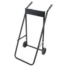 Modern Outboard Boat Motor Cart Foldable Outboard Boat Engine Carrier Black Multi Purposed Engine Stand For Workshops, Docks, Transport Boats - A - View 7