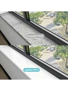 30*300cm Self-Adhesive Aluminum Foil Window Sill Protector – Waterproof, Oil-Proof, Easy To Clean Window Sill Sticker, No Leakage Sill Cover For Home - Multiple Styles - View 8