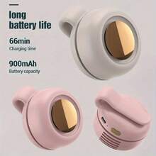 2025 便携式迷你无叶静音风扇 - 3 种颜色可选 - 可夹在衣服上，可夹在腰间，适合户外、花园、旅行、海滩等场合，是毕业季、毕业典礼、毕业礼物、祝贺毕业、毕业派对、户外用品、旅行便携、徒步旅行、露营、夏季必备品等场合的理想之选。 - 多色 - 查看 4