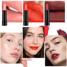 Bộ quà tặng trang điểm cao cấp POPFEEL: Bộ mỹ phẩm chuyên nghiệp bao gồm son môi, bảng phấn mắt, kem nền, phấn má hồng và cọ trang điểm - Lý tưởng cho người mới bắt đầu và làm quà tặng dịp lễ. - Màu Hồng baby - Xem 7