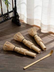 15厘米竹制抹茶筅(带筅架),可选白竹或紫竹材质。长柄抹茶筅,带筅架,手工金竹制成。传统日式抹茶筅,适合初学者。 - 彩色 - 查看 19