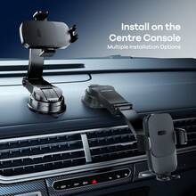 REMAX 通用车载手机支架，仪表盘安装式，多角度可调，适用于 4-7 英寸手机，兼容 iPhone 和安卓系统，车载配件，驾驶必备 - XK157 - 查看 3