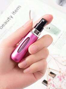 Perfume Bottle 5PCS Mini Refillable Perfume Atomizers - Portable Travel Fragrance Spray Bottles With Empty Pump Cases (5ML Scent Atomizers For Everyday Use), Perfume Bottle Perfume Refillable Bottle Easy To Carry Around  Cosmetic And Perfume Refill Bottle - 黑色 - 1 件 - 查看 8