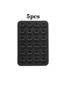 1个/5个装手机硅胶吸盘，带24个方形吸盘，双面硅胶吸盘手机支架，适用于手机壳、自拍、视频等多种场景。 - 彩色 - 查看 17