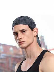 1条吸湿排汗头带，速干运动头带，骷髅图案头巾，男女通用海盗头饰 - A - 查看 10