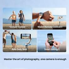 dji The Osmo Mobile 7 Is A Lightweight And Fast Smartphone Stabilizer With Intelligent Tracking, A Selfie Stick, Portability, Long Battery Life, And Is A Must-Have For Live Streaming And Vlog Shooting. It Features Intelligent Image Stabilization, Is Foldable, And Has A Built-In Tripod. - White - View 7