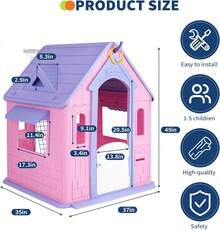 Kids Playhouses - Luxury Model - View 2