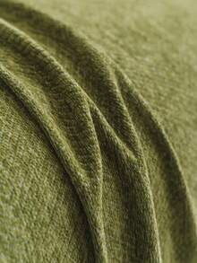 1件装简约雪尼尔沙发套，装饰性沙发保护套，家居装饰，宠物友好，透气，柔软舒适，防滑，防尘，防刮擦，四季皆宜，适用于卧室、客厅、书店、办公室、汽车、俱乐部、派对、1-4人沙发、L型沙发 - 綠色 - 查看 8