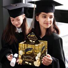 Graduation Gift For Men & Women, Funny Graduation Gift For College Students, Pull-Out Card DIY Cash Gift Box, Graduation Cash Storage Box - Book Hat - View 7