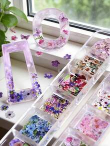 Khoảng 300 miếng/hộp - Hình dán móng tay mùa xuân và mùa hè, Bộ hình dán móng tay hoa nhiều màu sắc, Trang trí móng tay hình hoa cúc, Phong cách cổ điển, dễ thương, ngọt ngào, tươi mới, tối giản, ngọt ngào và cá tính, sang trọng, tinh khiết, Thích hợp cho Ngày Valentine, cuộc sống hàng ngày, Lễ Thất Tích, Giáng sinh. - Nhiều màu - Xem 5