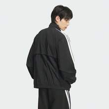 Adidas ST SPORTS 男士 LWJKT 夹克，梭织连帽外套 KB9132 - 黑色 - 查看 3