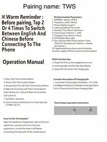 无线游戏耳机，TWS技术，高保真低音，ACC立体声音质，高清通话支持，兼容安卓和iOS设备 - 均碼 - 查看 8