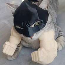 3D Printed Funny Pet Supplies, Neck Muscle Arm, Cat Dog Brush, Cat Clothes, Cat Games, Free Cat Gifts, Cat Toy Gifts, Bird Cage, Cat Clothes, Birds, Cat House, Cat Supplies, Aquarium, Gifts For Cats - Multicolor - View 10