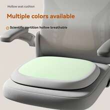 1pc Memory Foam Seat Cushion - Lasting 10-Hour Support, Slow Rebound Anti-Sinking Design - Suitable For Long-Time Driving, Office Chairs And Prolonged Sitting. Newly Upgraded Version, Essential For Office Use - A - View 6