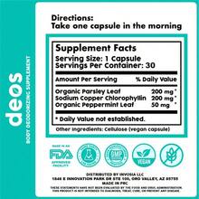 Chlorophyll Detox Capsules – Plant-Based Chlorophyll Supplement With Parsley & Peppermint, Vegan Daily Cleanse Capsules For Freshness & Digestive Support (30 Count) - 150g - View 6