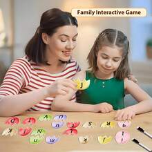 hoojojo 68pcs Letter Flashcards, Creative Eggshell Letter Matching Cards, Reusable Early Learning Cards, Classroom Group Game, Family Educational Tool - Multicolor - View 7