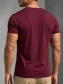GRDR Men T-Shirts - Burgundy - View 3