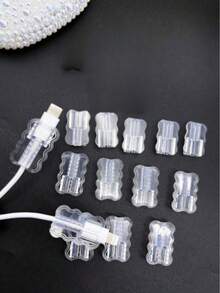 5pcs ABS Resin Cable Sleeves: Protect Your Cables From Breakage And Disconnection,Instant Style - Multicolor - View 11