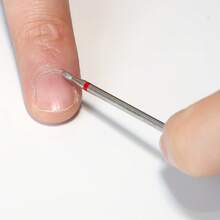 3/32英寸俄罗斯金刚石指甲钻头 - 专业指甲角质层和底部清洁研磨钻头,电动美甲工具,用于去除老茧 - 彩色 - 查看 4