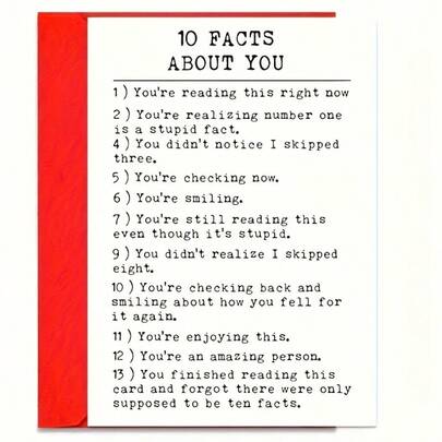 Những tấm thiệp hài hước và thú vị, phù hợp cho sinh nhật, kỷ niệm, lời cảm ơn, Giáng sinh, gia đình, bạn bè, đối tác kinh doanh, đồ dùng cho doanh nghiệp nhỏ, thiệp quà tặng, thiệp sinh nhật, quà tặng độc đáo.