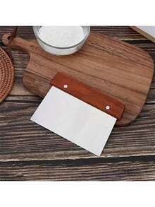 1 Piece Of Dough Scraper, Pastry Cutter, And Spatula, Suitable For Baking And Cooking, Kitchen Tools, Bread Slicing Tools, Noodle Slicing Tools - Multicolor - View 6