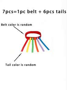 14/7件套接球游戏腰带/腿部比赛腰带，成人户外游戏，可弹力接球训练器材，彩色户外接球游戏腰带 - 户外庭院嘉年华派对用品，适合露营、野餐、海滩、户外运动日、家庭聚会、生日派对、返校派对活动、趣味团队技能训练活动（颜色和款式随机） - 查看 6