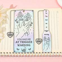 好女人书签，酷炫书签，爱书人礼物，暗黑罗曼史书签，书籍周边，生日奇幻书籍周边，女性阅读书签。 - 彩色 - 查看 9